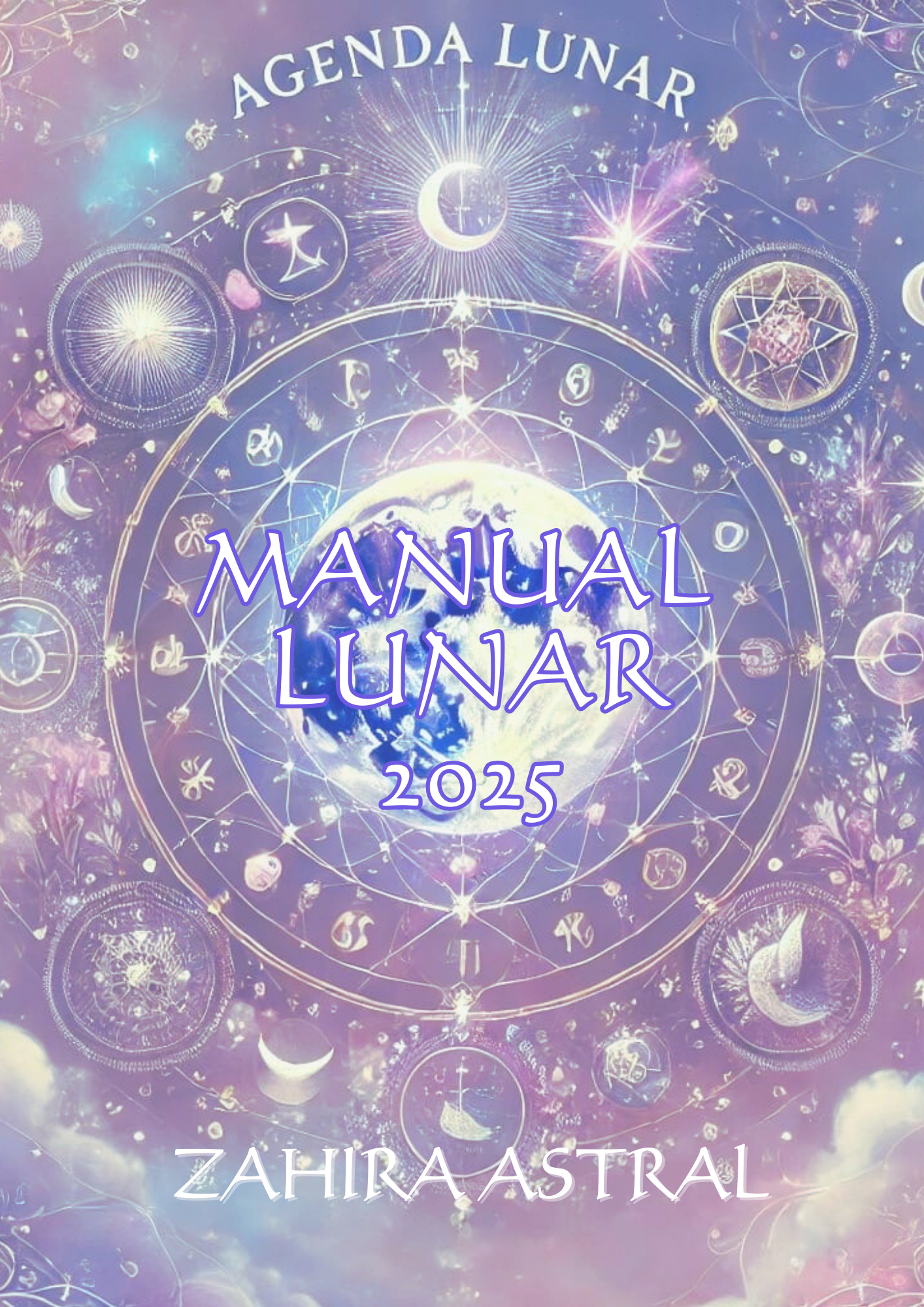 📖 Manual de Lunas 2025 – Diario, Agenda & Manifestación Lunar